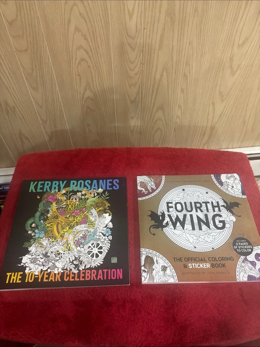 The 10-Year Celebration Coloring Book n fourth wing extrem coloring